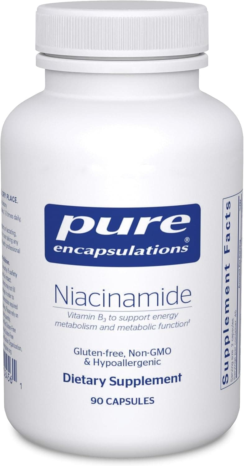 Pure Encapsulations Niacinamide | B3 Support | 90 Capsules