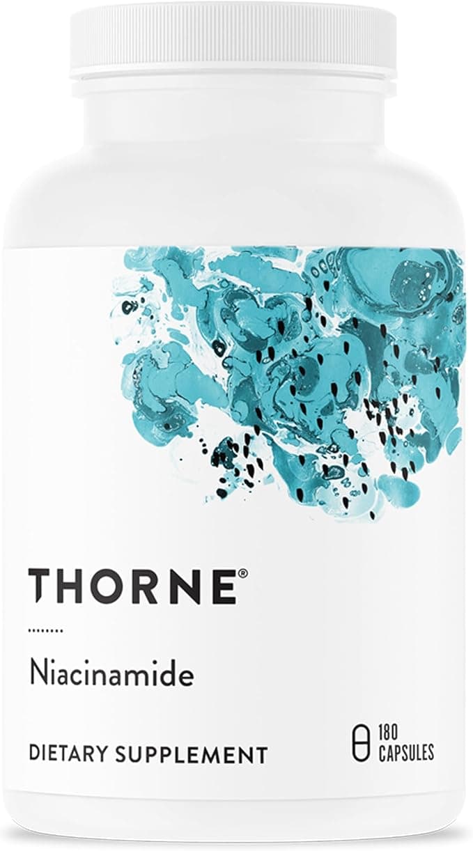 Thorne Niacinamide | Non-Flushing Vitamin B3 | 180 Capsules