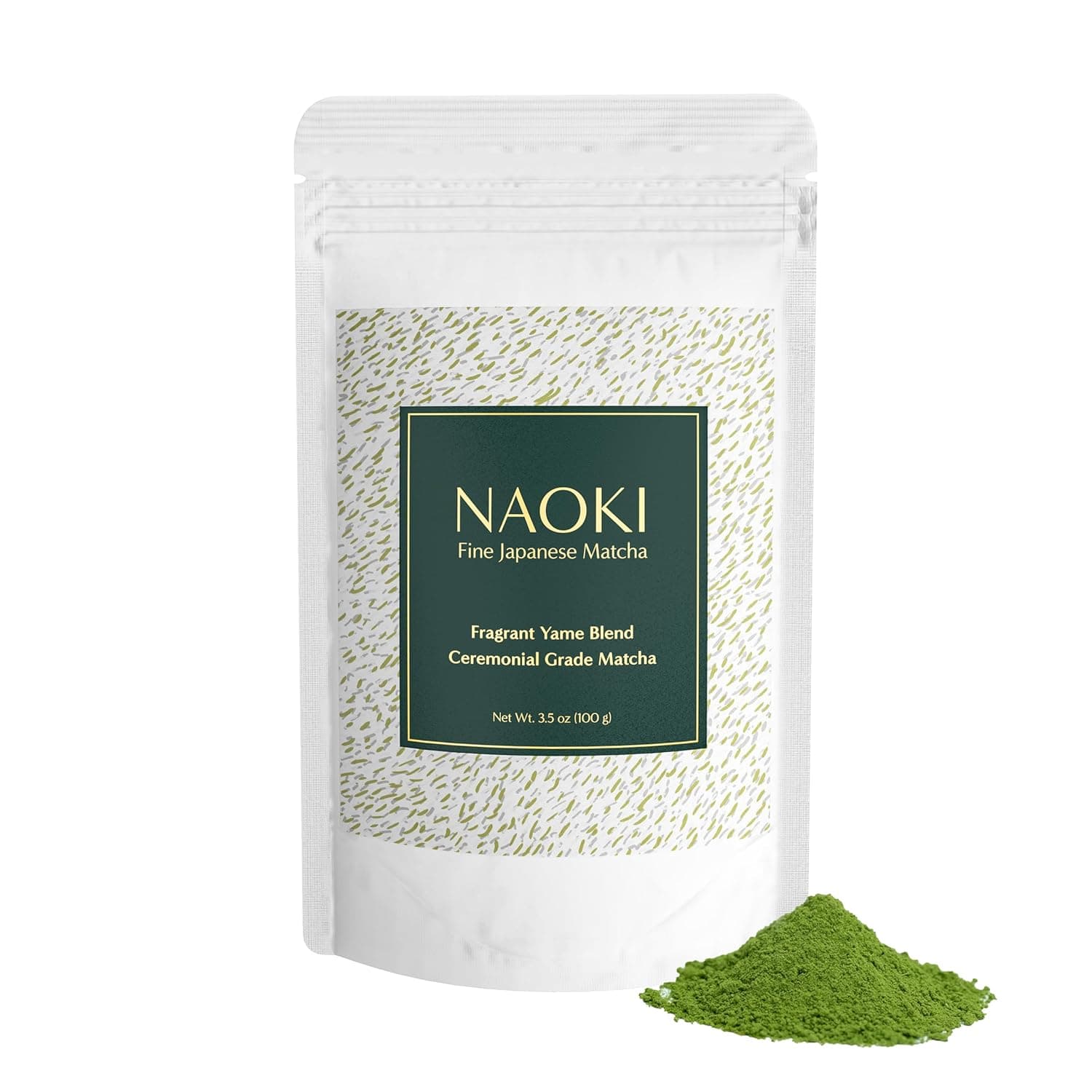 Naoki Matcha Fragrant Yame Blend | Supports Focus and Calm Alertness |100g
