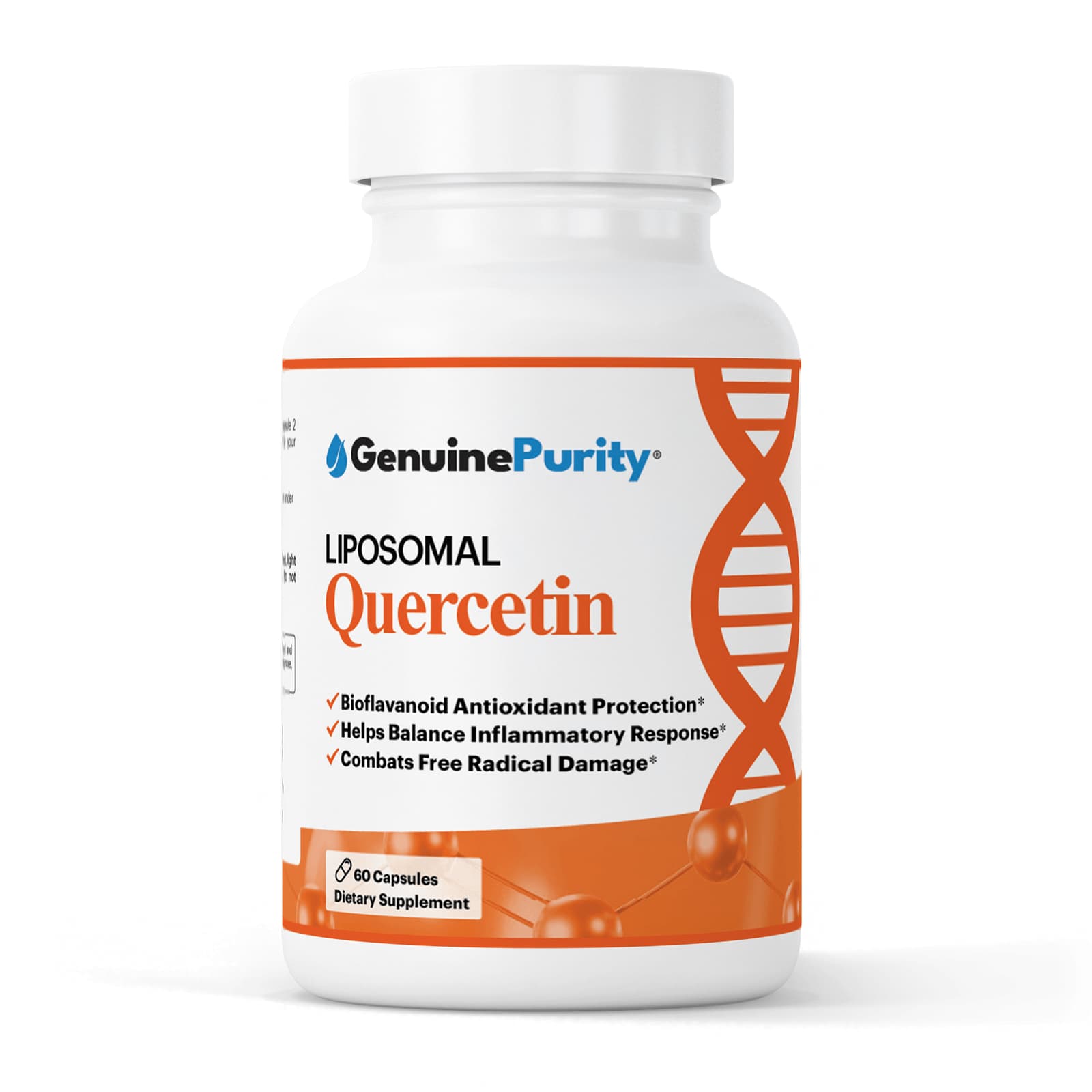 Leading Edge Health GenuinePurity™ Liposomal Quercetin 500 mg | 60 Capsules