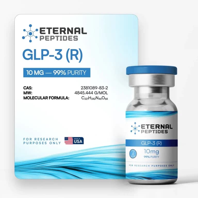 Eternal Peptides GLP-3 (Retatrutide) 10mg | High-Purity Peptide