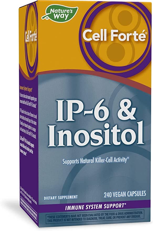 Cell Forté IP-6 & Inositol Supplement, 240 Capsules by Nature's Way