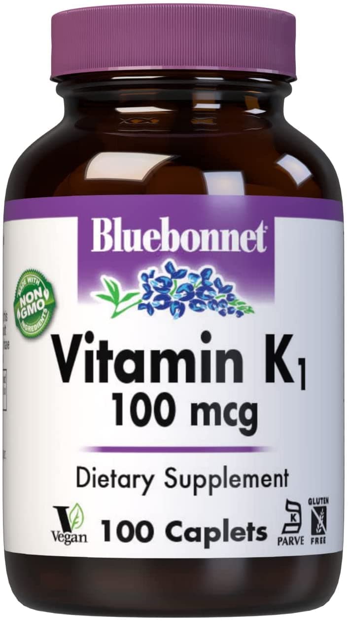 Vitamin K1 Caplets, 100 Count by BlueBonnet