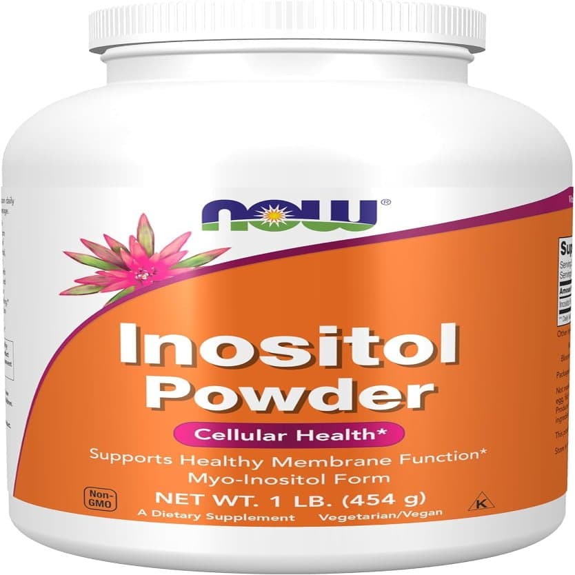 Inositol Powder Neurotransmitter & Cellular Health, 454 g by NOW