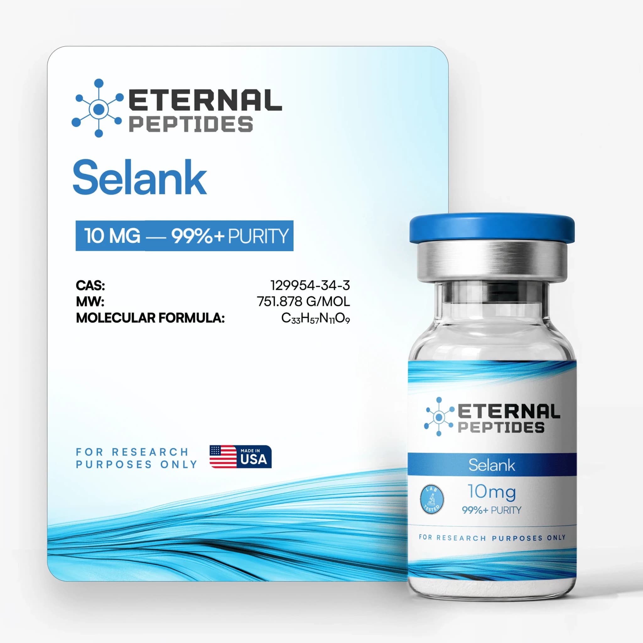 Eternal Peptides Selank 10mg