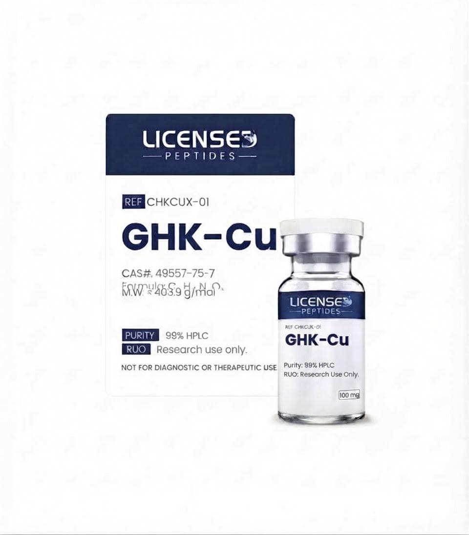 Licensed peptides Licensed Peptides GHK-Cu 100mg Peptide