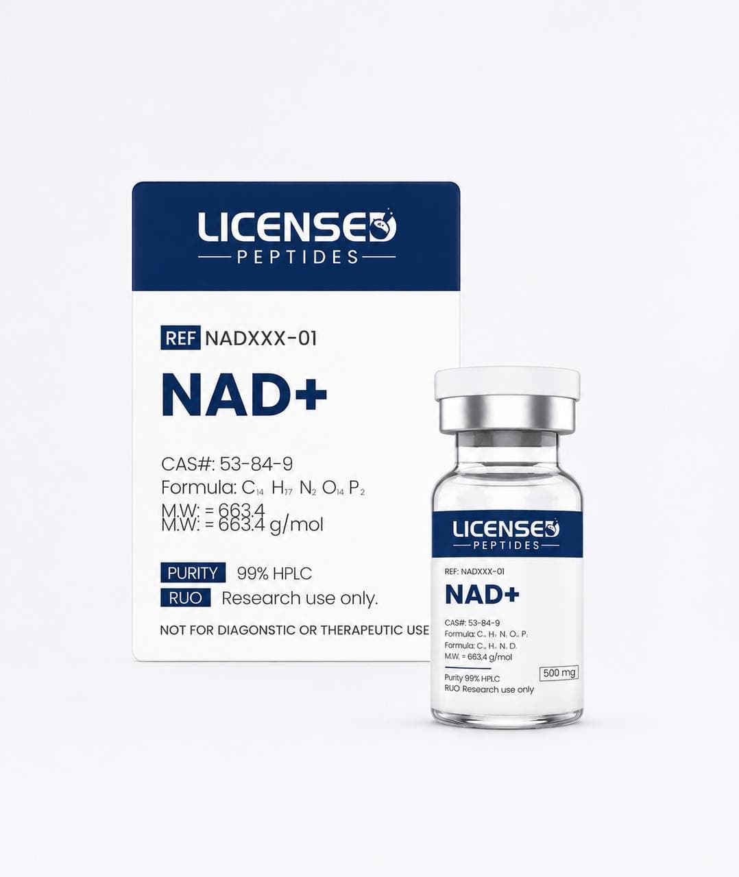Licensed Peptides NAD 500mg