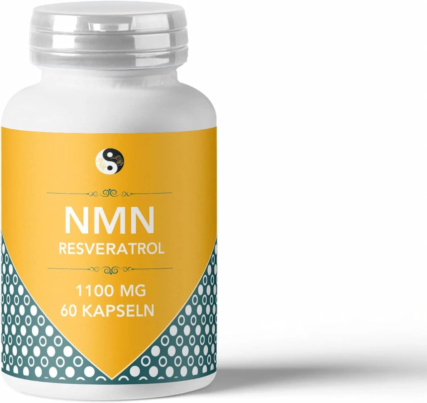 TCM Pharmatrade NMN + Resveratrol 1100 mg, 60 Capsules