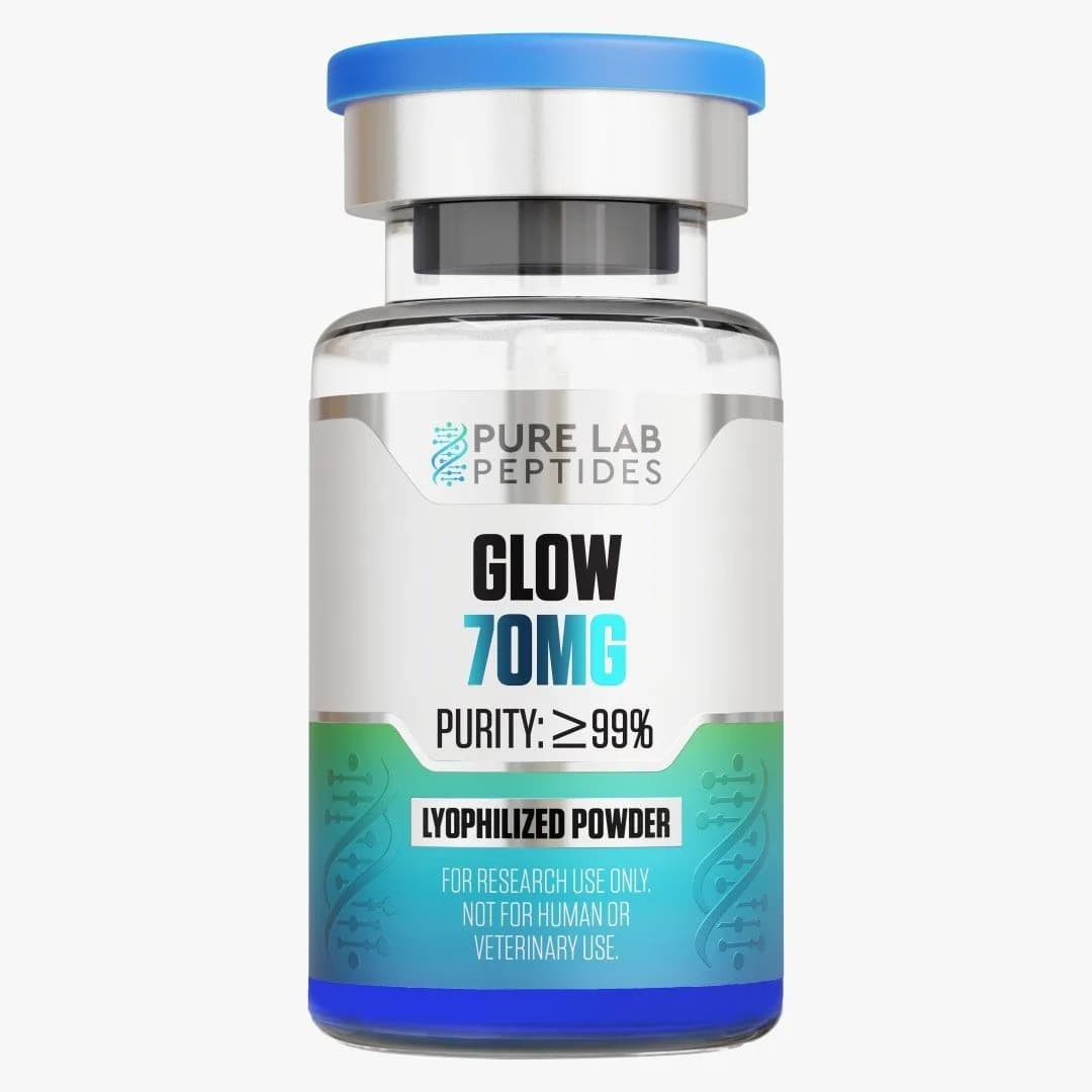 Pure lab peptides Pure Lab Peptides GLOW 70mg Blend | Advanced Skin & Tissue Regeneration