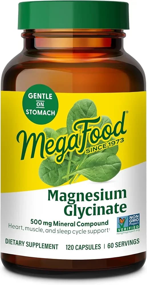 MegaFood MegaFood Magnesium Glycinate 500mg | 120 Tablets