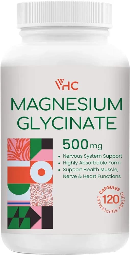 VHC VHC High-Absorption Magnesium Glycinate 120 Capsules