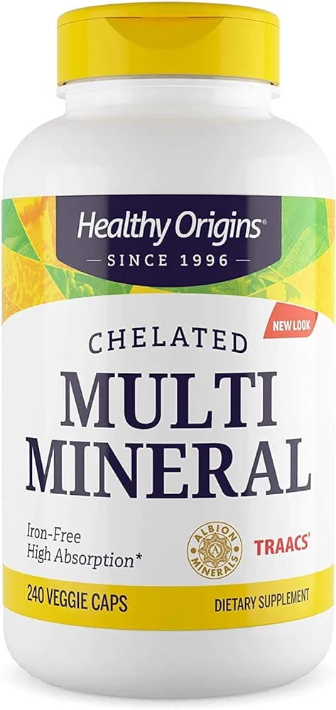 Healthy Origins Healthy Origins Chelated Multi Mineral 240 Veggie Capsules