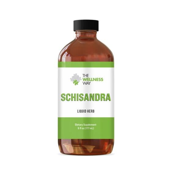 Organic Schisandra Liquid Herb | Natural Adaptogenic Support | 177ml