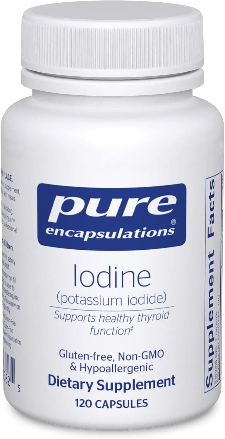 Pure Encapsulations Iodine (Potassium Iodide), 120 Capsules