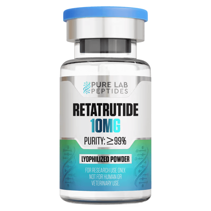 Pure lab peptides Retatrutide 10mg Peptide – Verified Purity for Advanced Metabolic & Weight Research