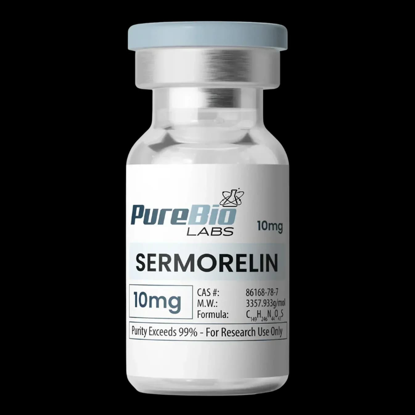 Pure Bio Labs Sermorelin Vial (10mg) | Pure Peptide