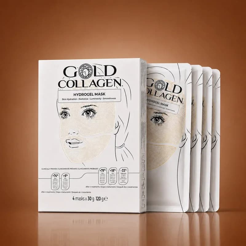 Gold Collagen GOLD COLLAGEN Hydrogel Mask – 4 Masks